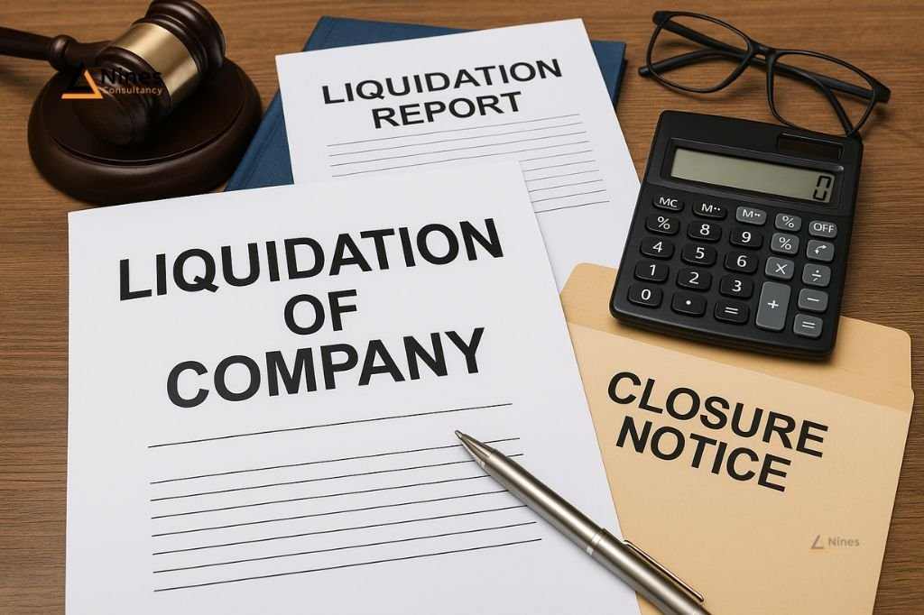 company liquidation process UAE by Nines Consultancy company liquidation in UAE