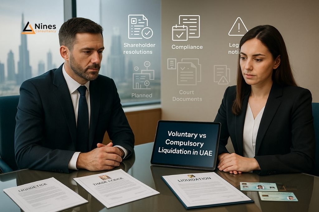 Voluntary vs Compulsory Liquidation in UAE