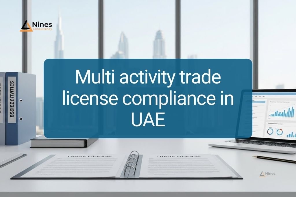Multia ctivity trade license compliance in UAE