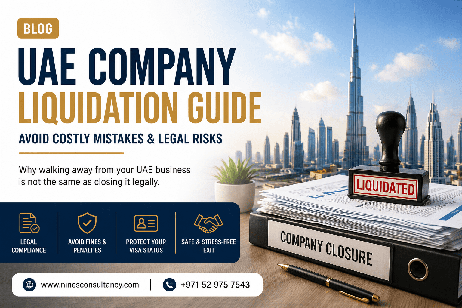 UAE Freezone company liquidation