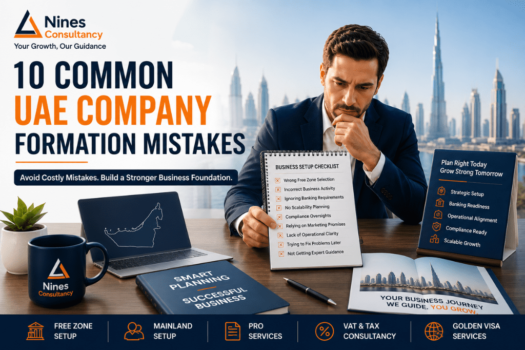 common mistakes during componay formation