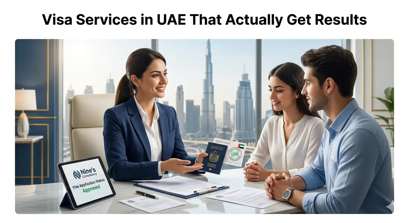 Visa Services in UAE That Actually Get Results Nines Consultancy